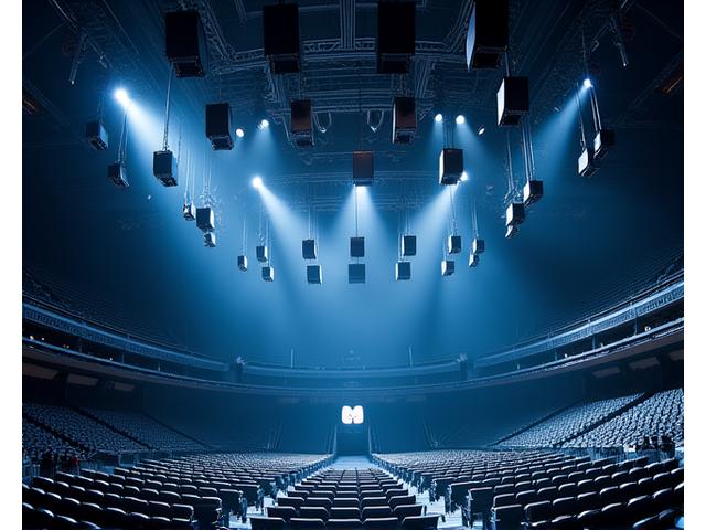 Meyer Sound LEO Family loudspeakers in a large arena installation